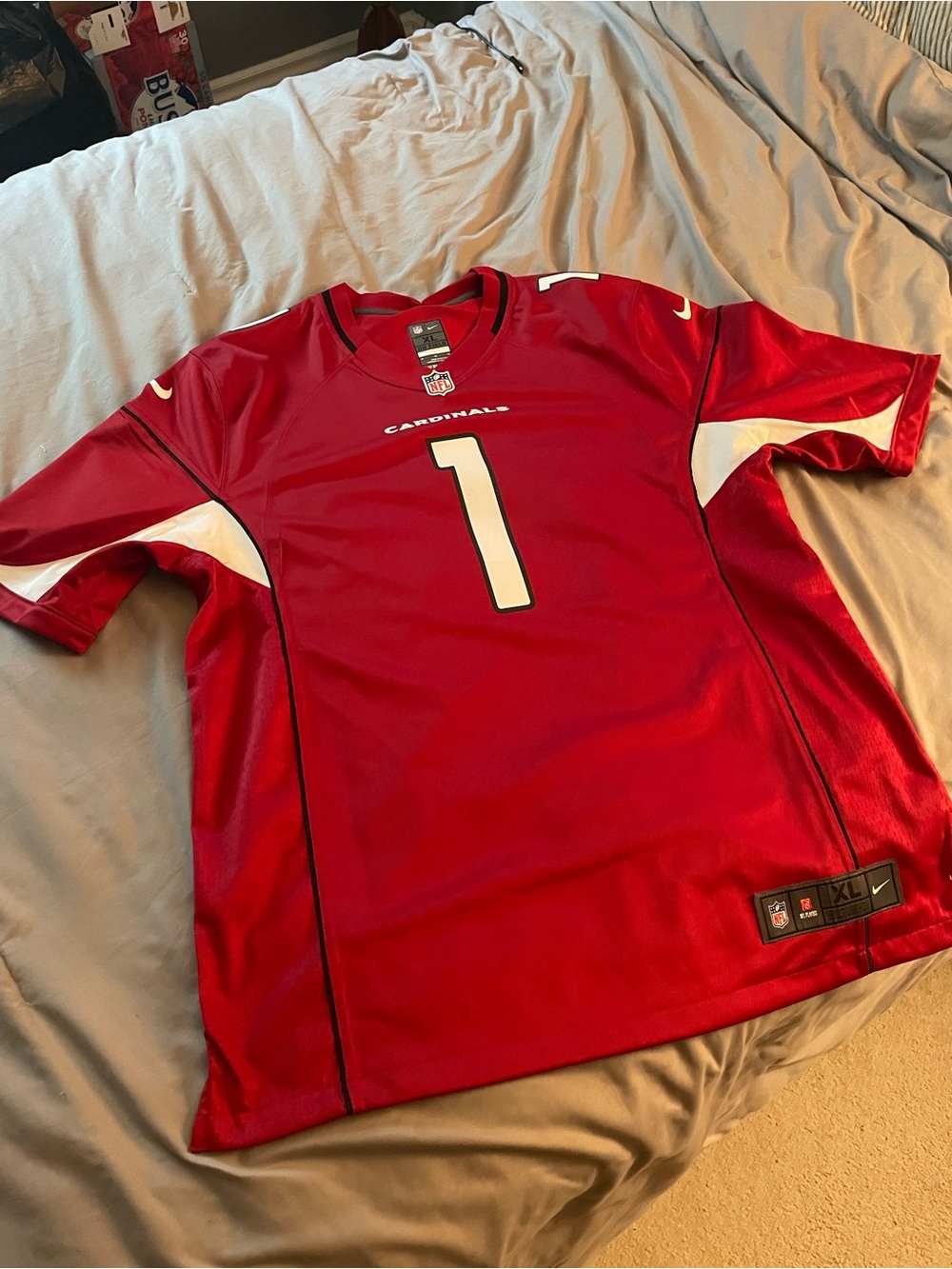 NFL Arizona Cardinals Red #1 Football Jersey